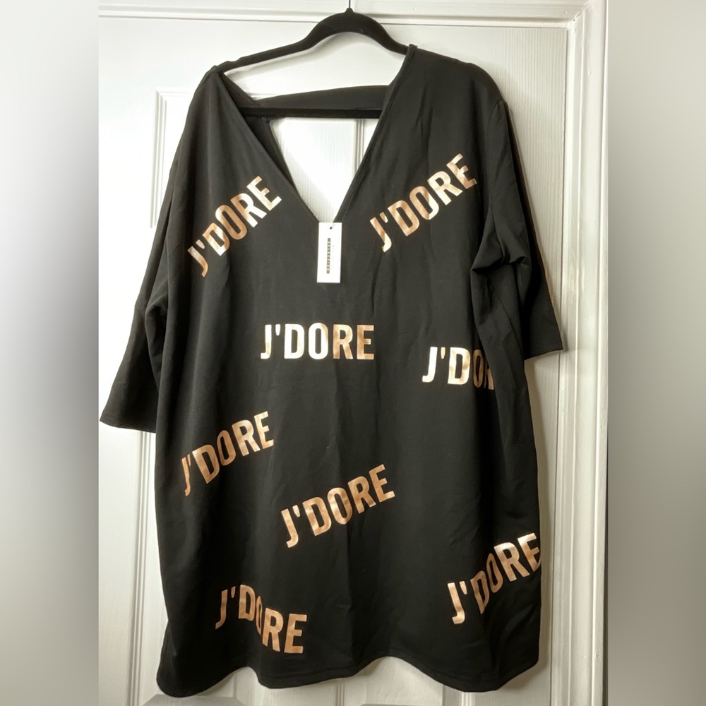 J’Dore Over-Sized Shirt Dress